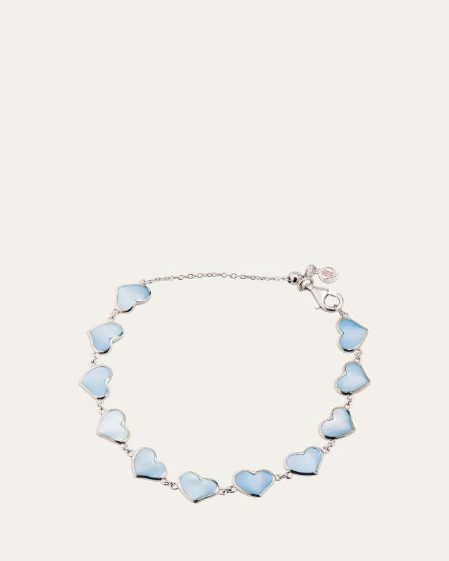 All Around Heart Mother-Of-Pearl Bracelet
